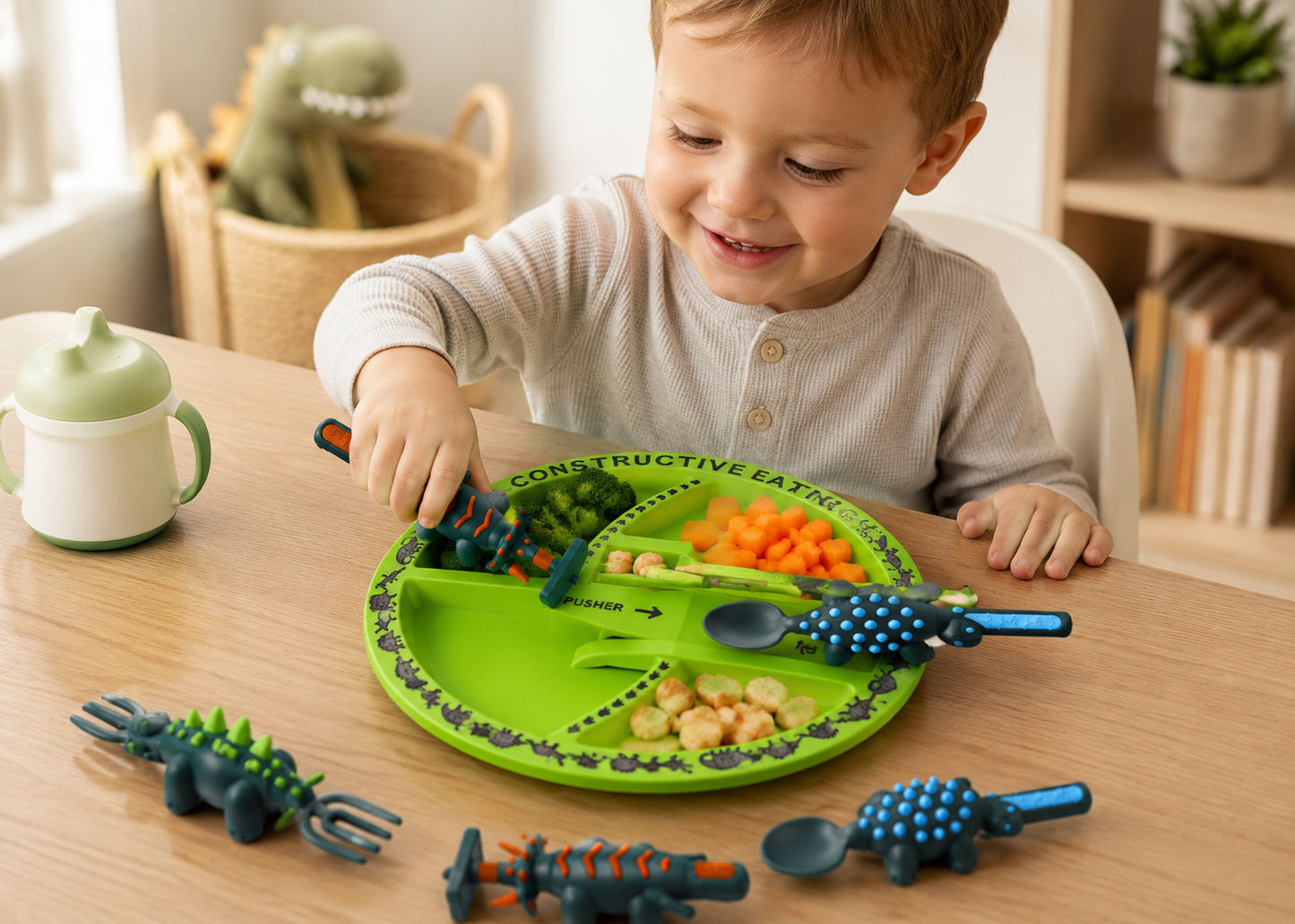 Nom Nomz- Constructive Eating Kit For Kids