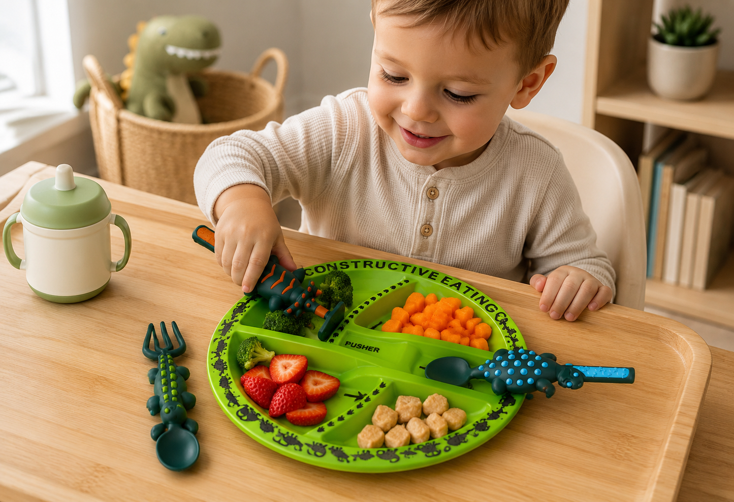 Nom Nomz- Constructive Eating Kit For Kids