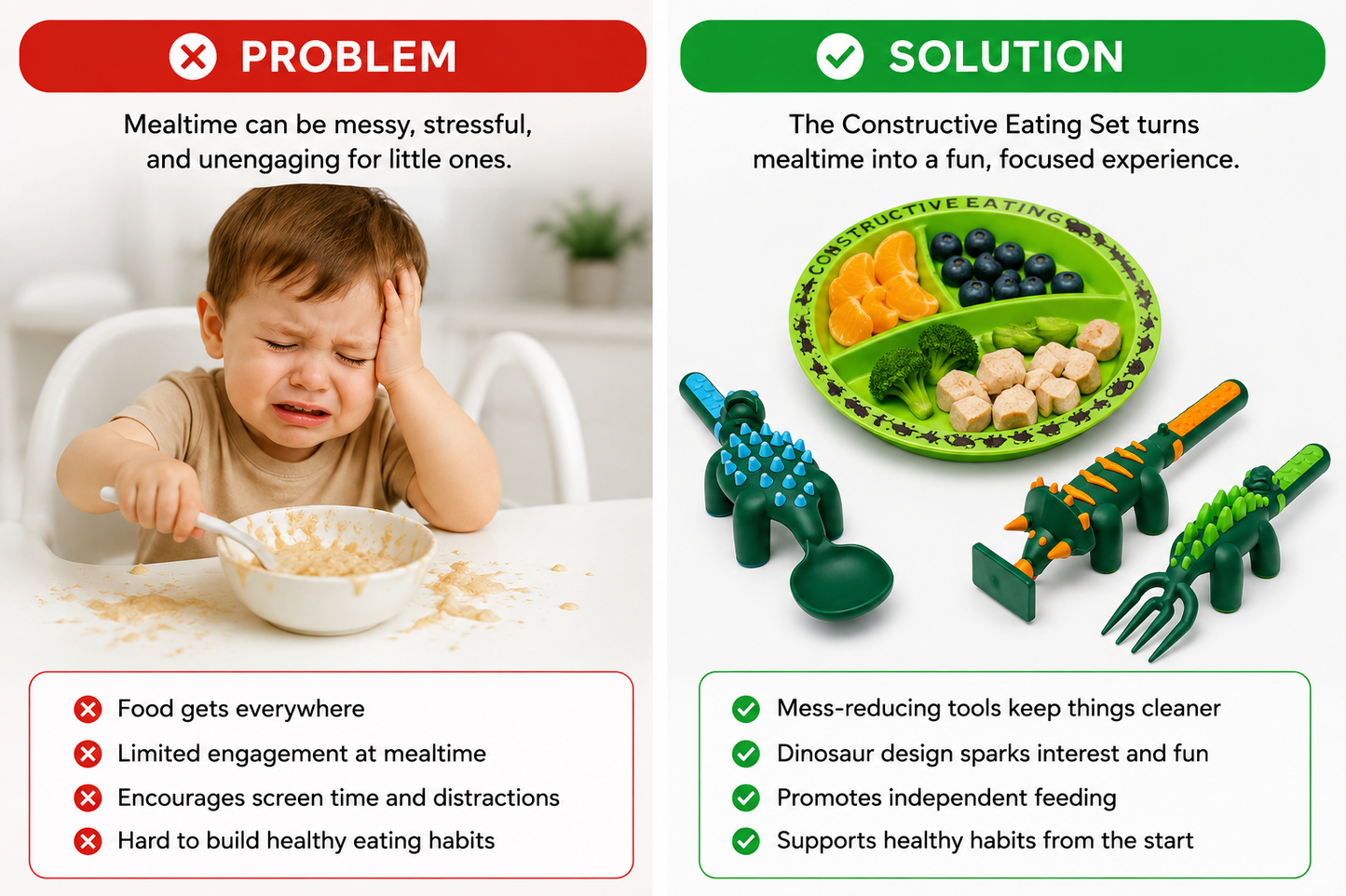 Nom Nomz- Constructive Eating Kit For Kids
